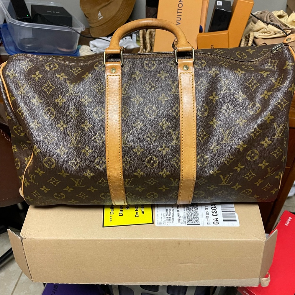 Authentic Vintage Monogram Keepall 45 - image 7